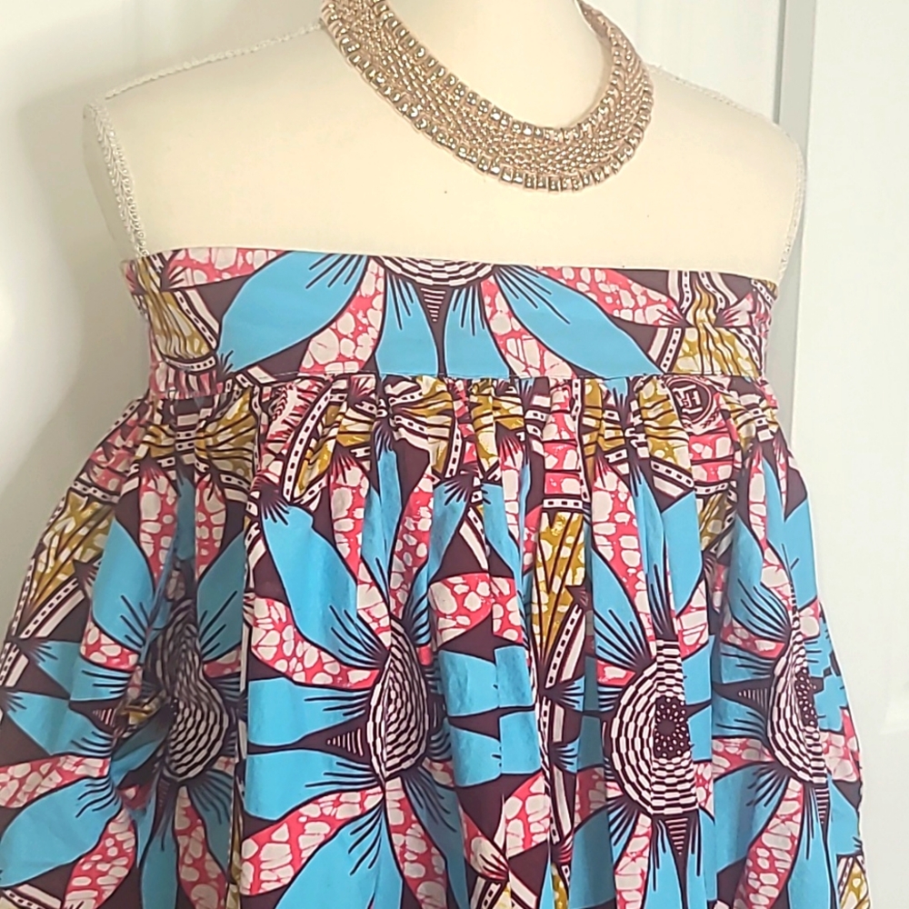 African Print Skirt - Picture 4 of 9